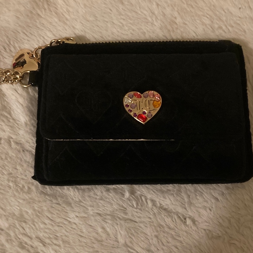 Black Quilted Women's Wallet
